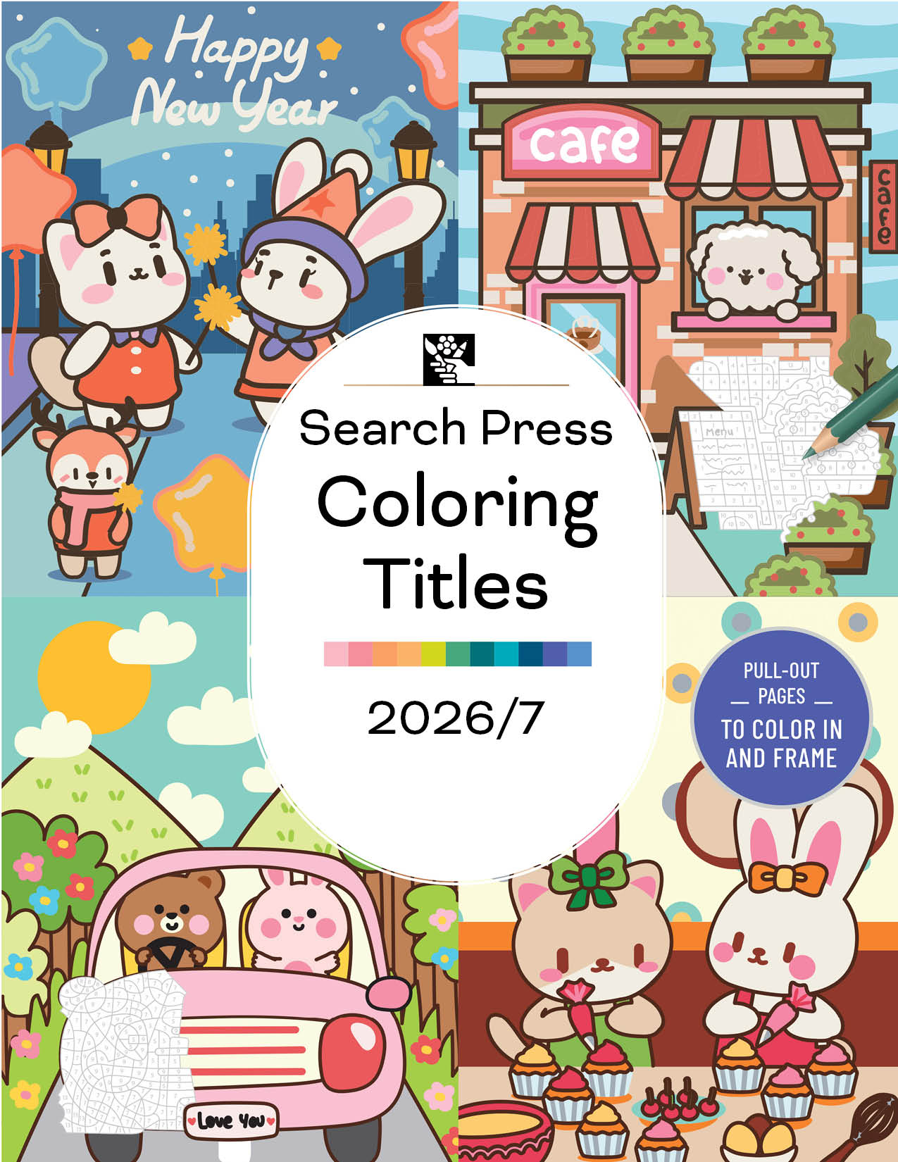 Search Press Coloring Titles 2026